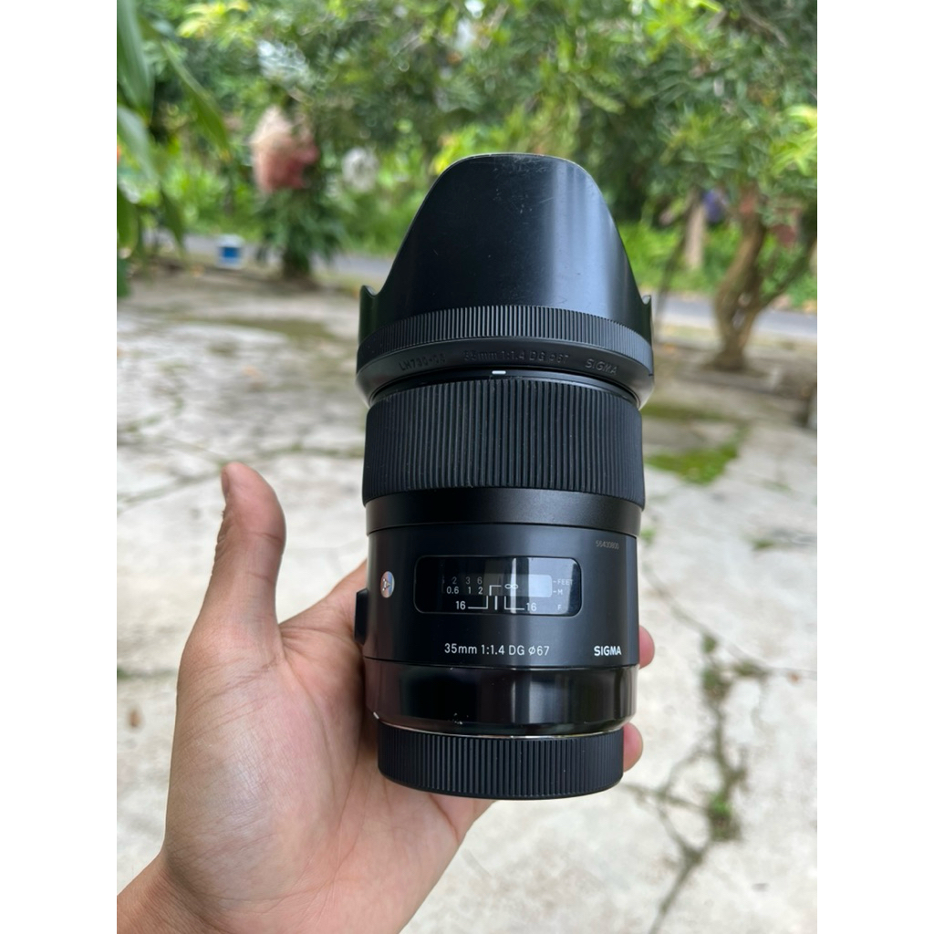 SIGMA ART 35MM CANON MULUS