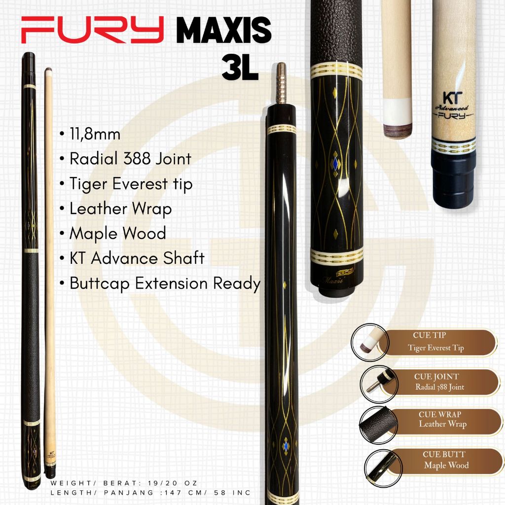 Fury Maxis-3L KT Advance Shaft