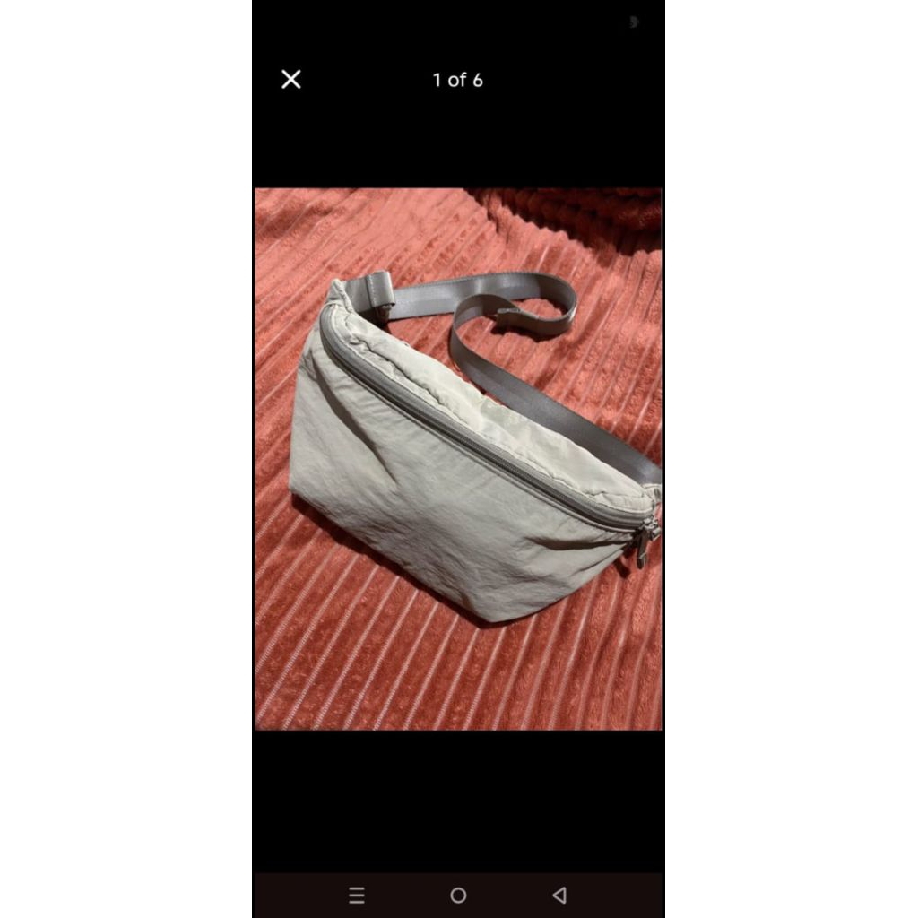 tas uniqlo waist bag
