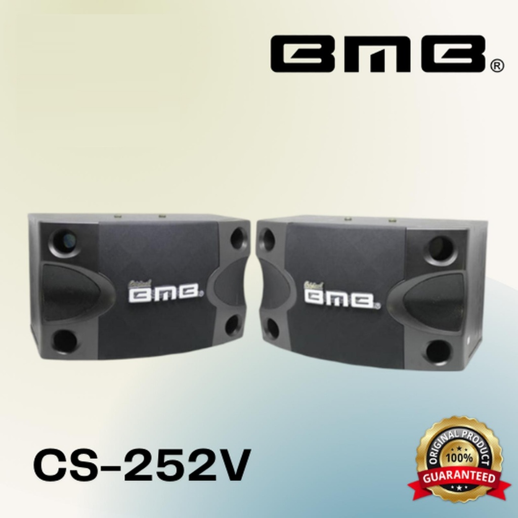 PER SET / SPEAKER PASIF BMB CS-252 V / CS252V / CS 252V Karaoke 8 inch