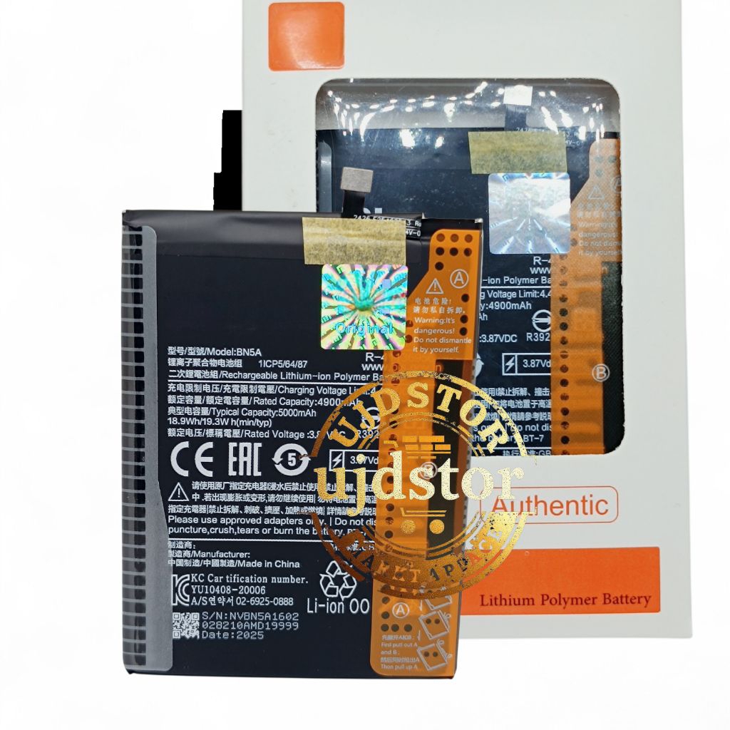 BATERAI BATRE XIAOMI REDMI 10 BN5A ORIGINAL