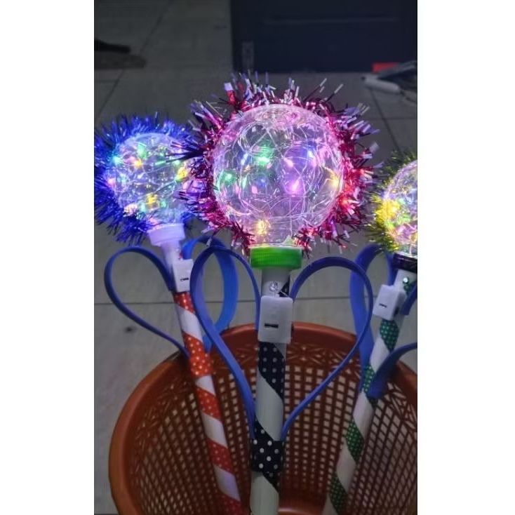 OBOR LED RAMAH ANAK MAINAN OBOR DENGAN LAMPU LED KAWAT