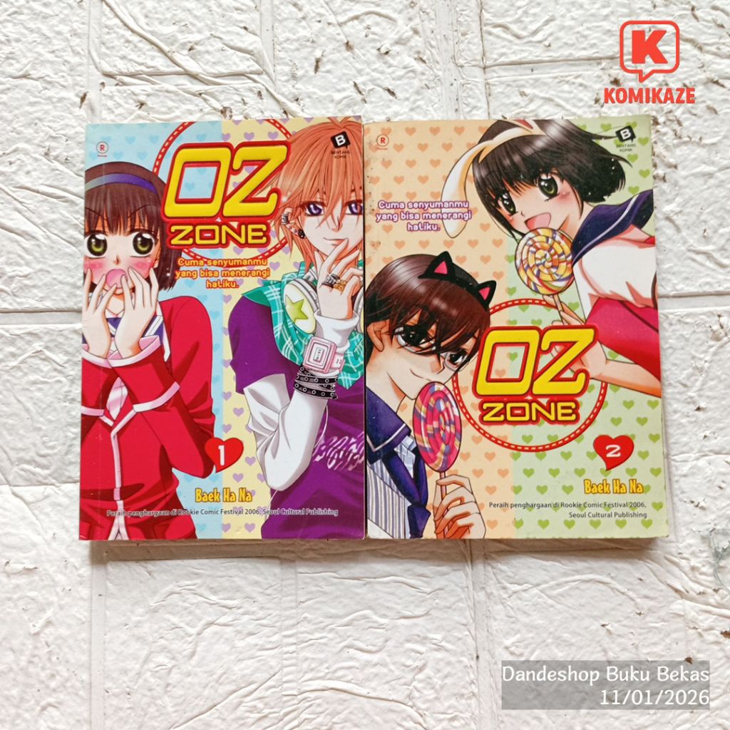 OZ Zone by Baek Ha Na - Komik Manhwa Bekas Original Cabutan