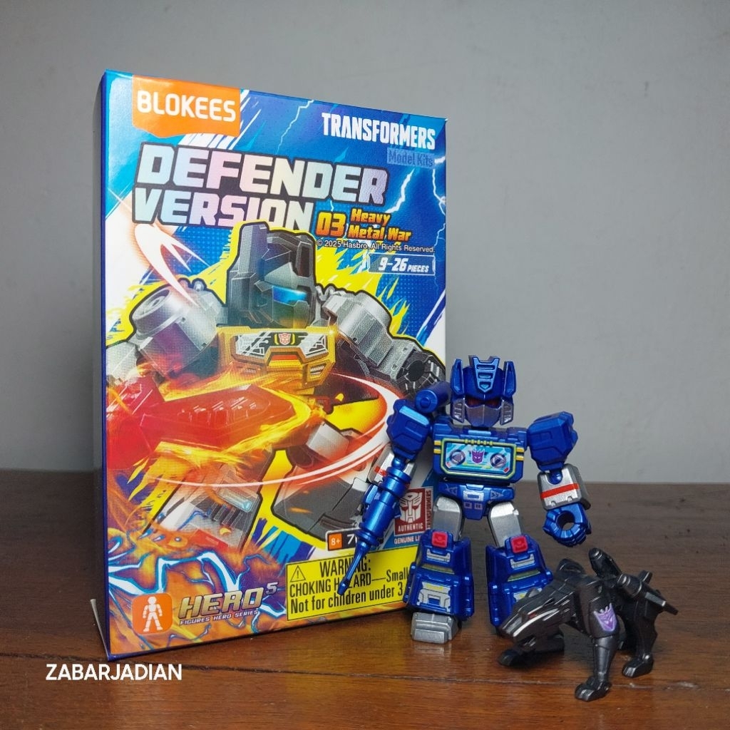 Transformers Defender Version 03 Secret Soundwave & ravage