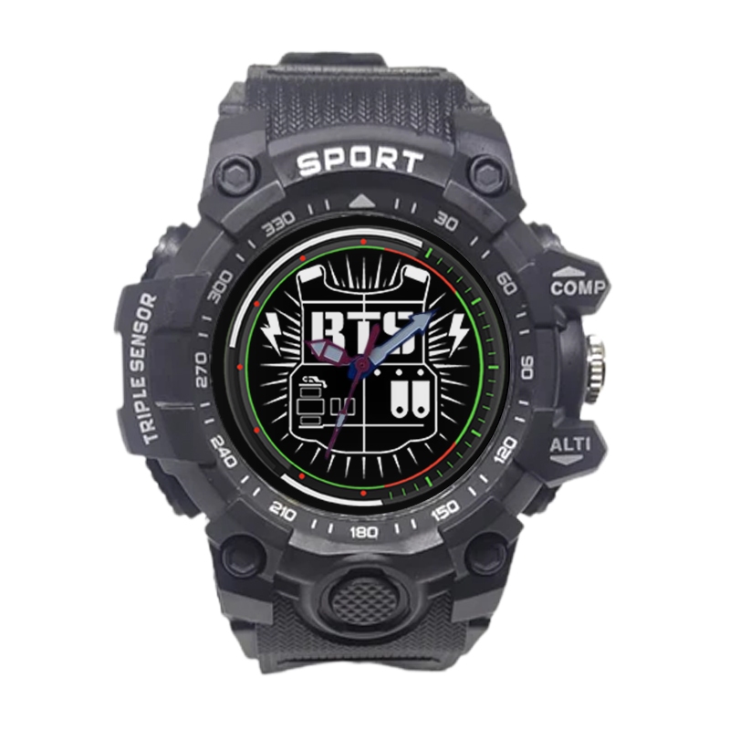 Jam Tangan Sport Anak Anti Air Kpop BTS Free Box dan Baterai Fikastore