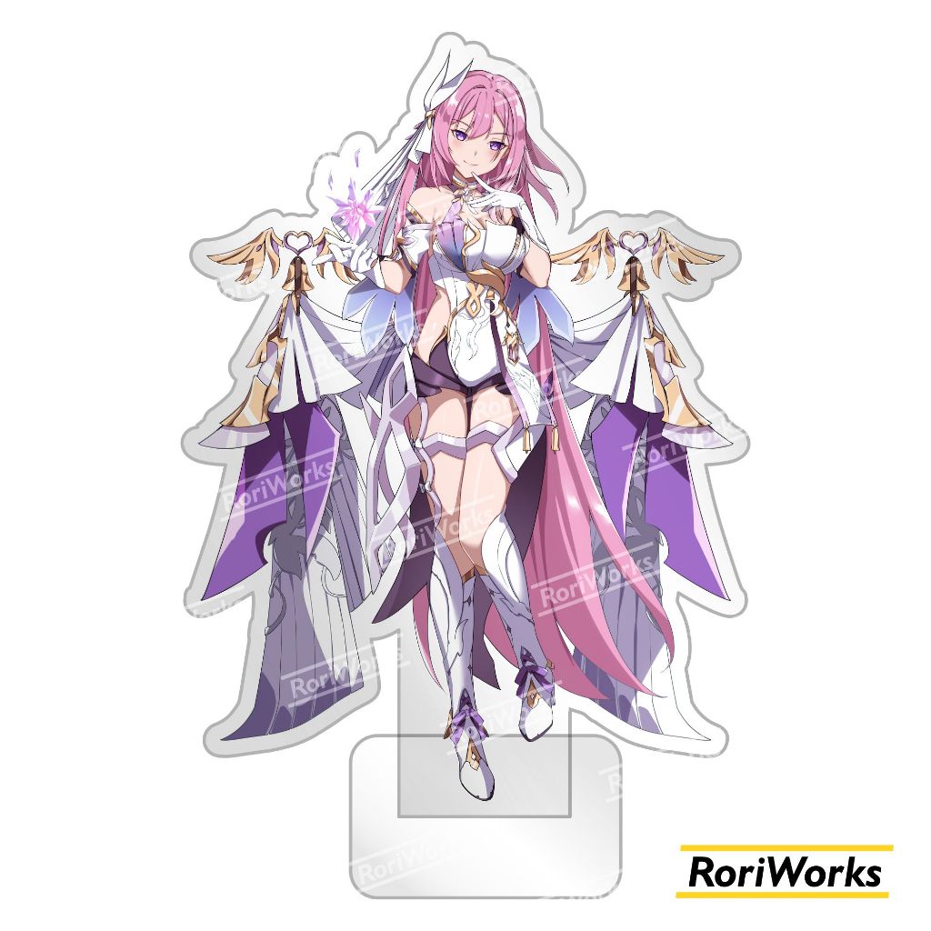 Acrylic Standee Figure Anime - Elysia (Herrscher of Human Ego) | Honkai Impact 3