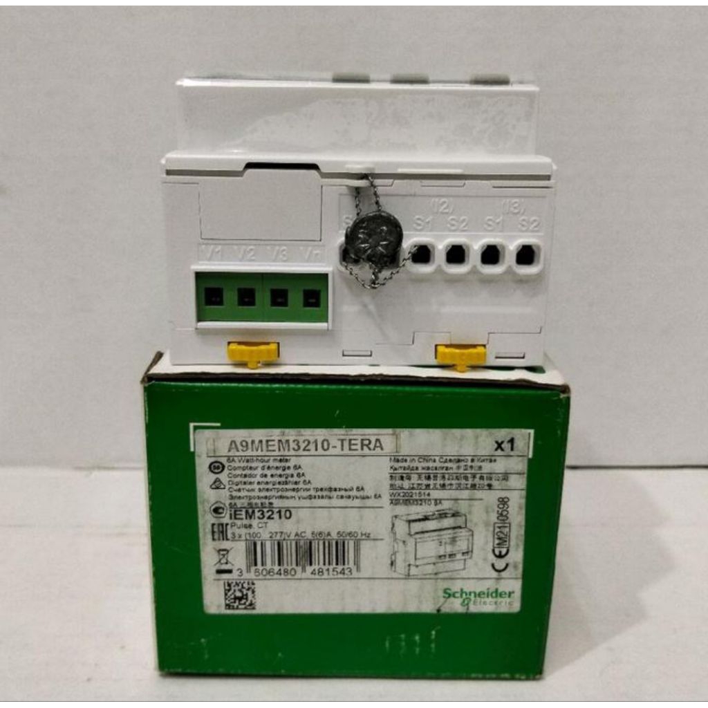 KWH METER SCHNEIDER A9MEM3210 3PHASE 3210+TERA