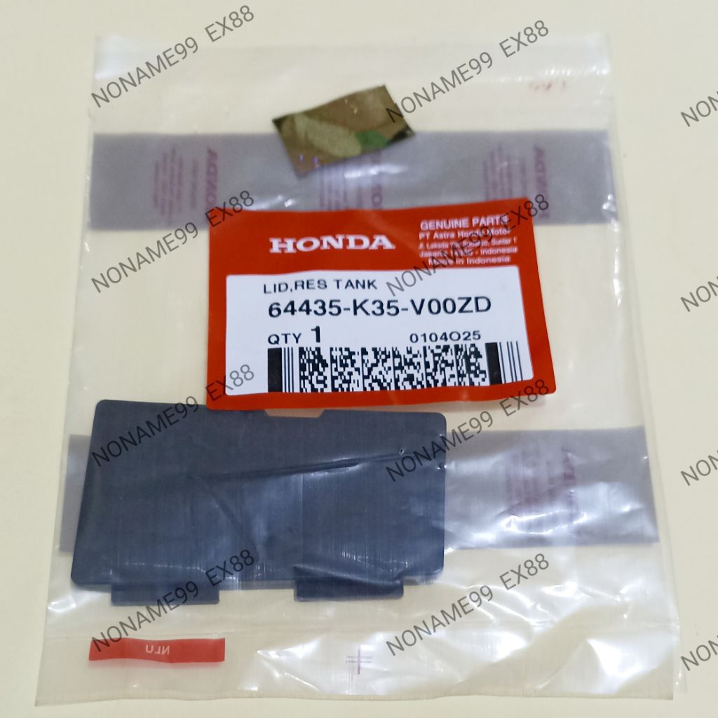 PLASTIK TUTUP PENUTUP TABUNG TANGKI CADANGAN RADIATOR COOLANT PCX 150 160 / ADV 150 160 ORIGINAL AHM