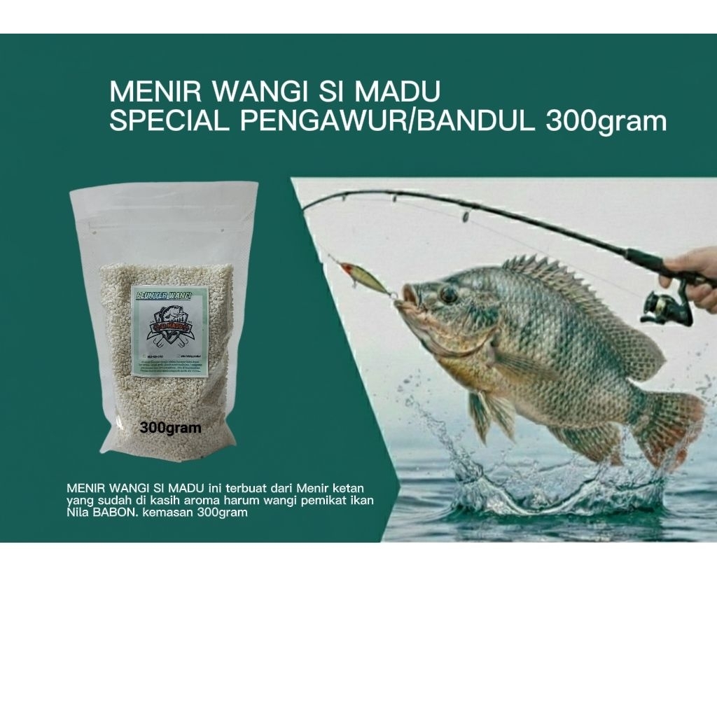 MENIR WANGI SIMADU 300gram,Menir ketan.