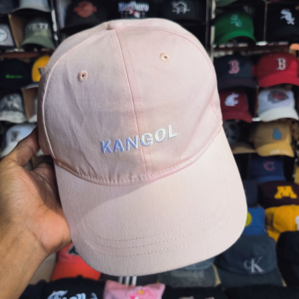 Topi Kangol setelan kulit