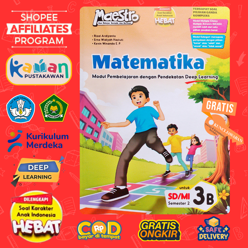 Maestro Matematika Kelas 3 SD/MI Modul Ajar
