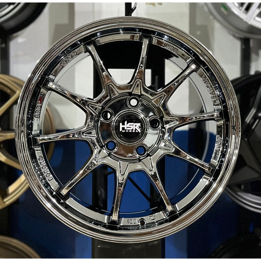 velg ce28 R17 untuk avanza veloz new xenia sienata dl pelak racing CE28 black CHROME HSR BOROKO SRD 