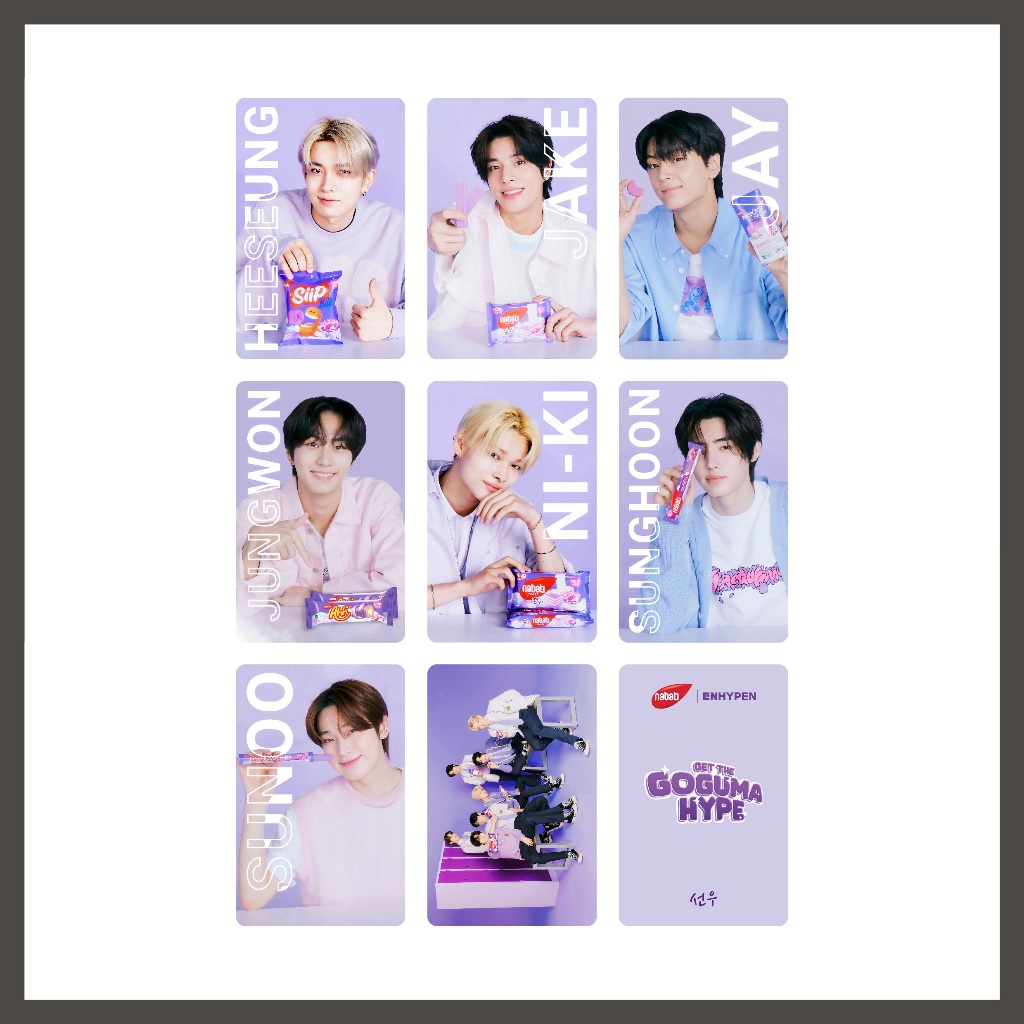 PHOTOCARD ENHYPEN NABATI GOGUMA