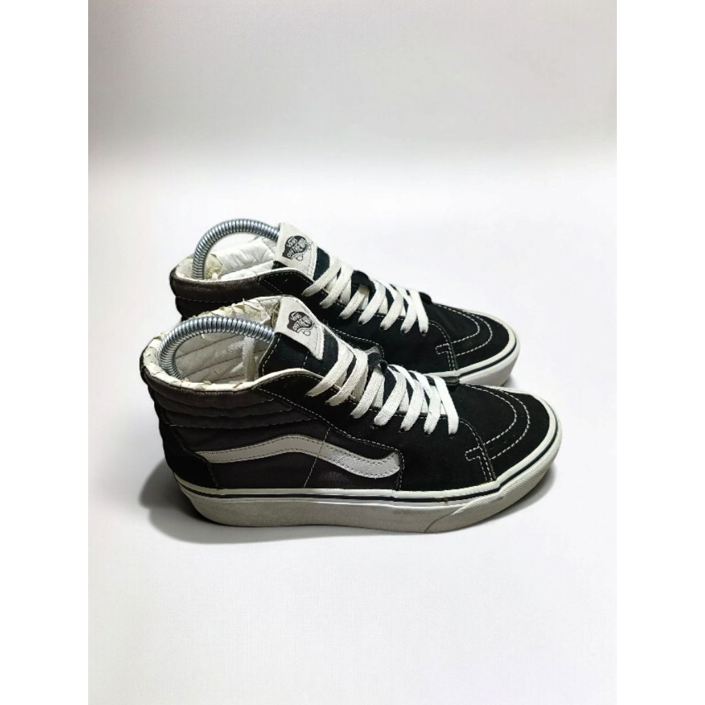 Vans Sk8 Hi Platform Black White | Size 38 | Second layak pakai