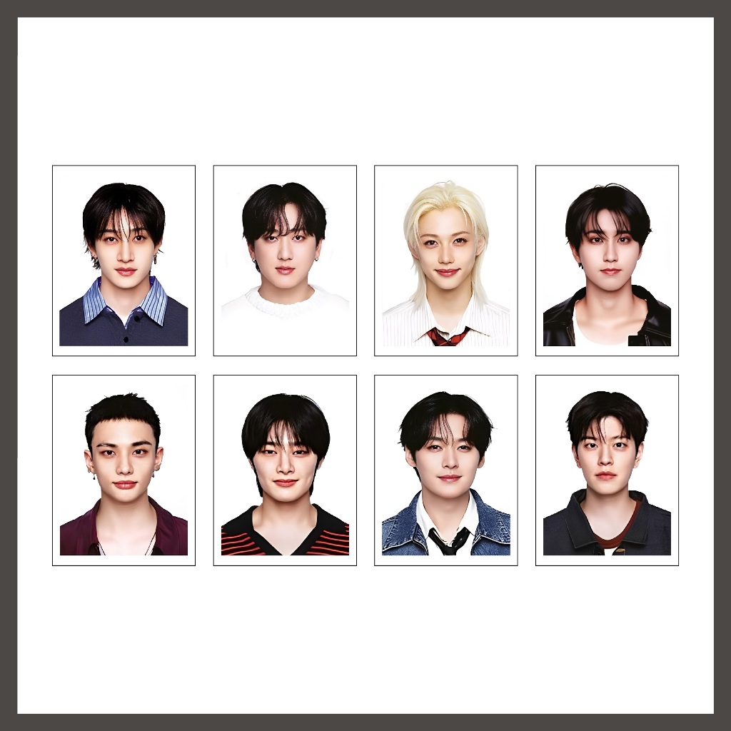 SET ID PHOTO STRAY KIDS PEPERO