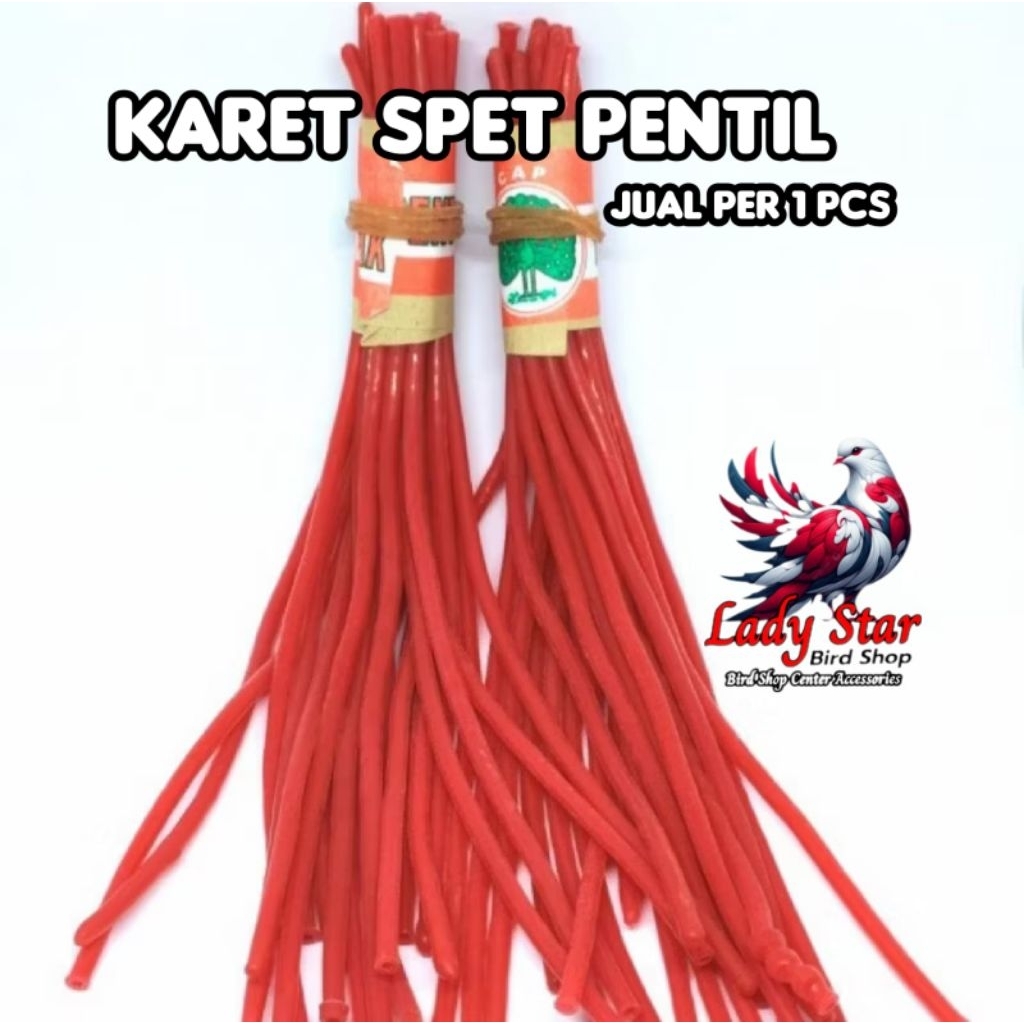 Karet Spet Burung Selang Karet 1 Pcs  Spet lolohan merpati kucing kelinci karet spuit lolohan