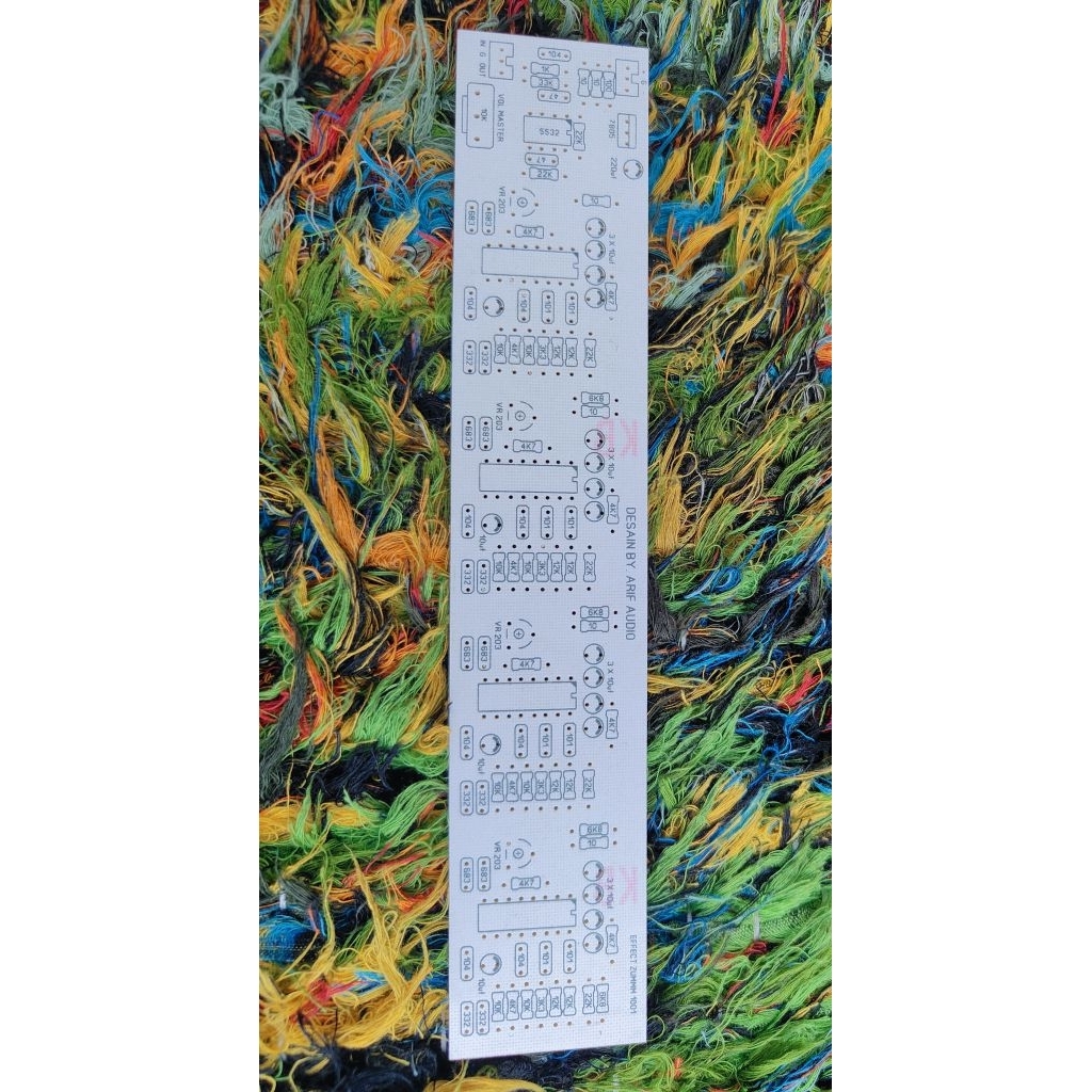 Pcb efek cess tull 4x ic pt2399