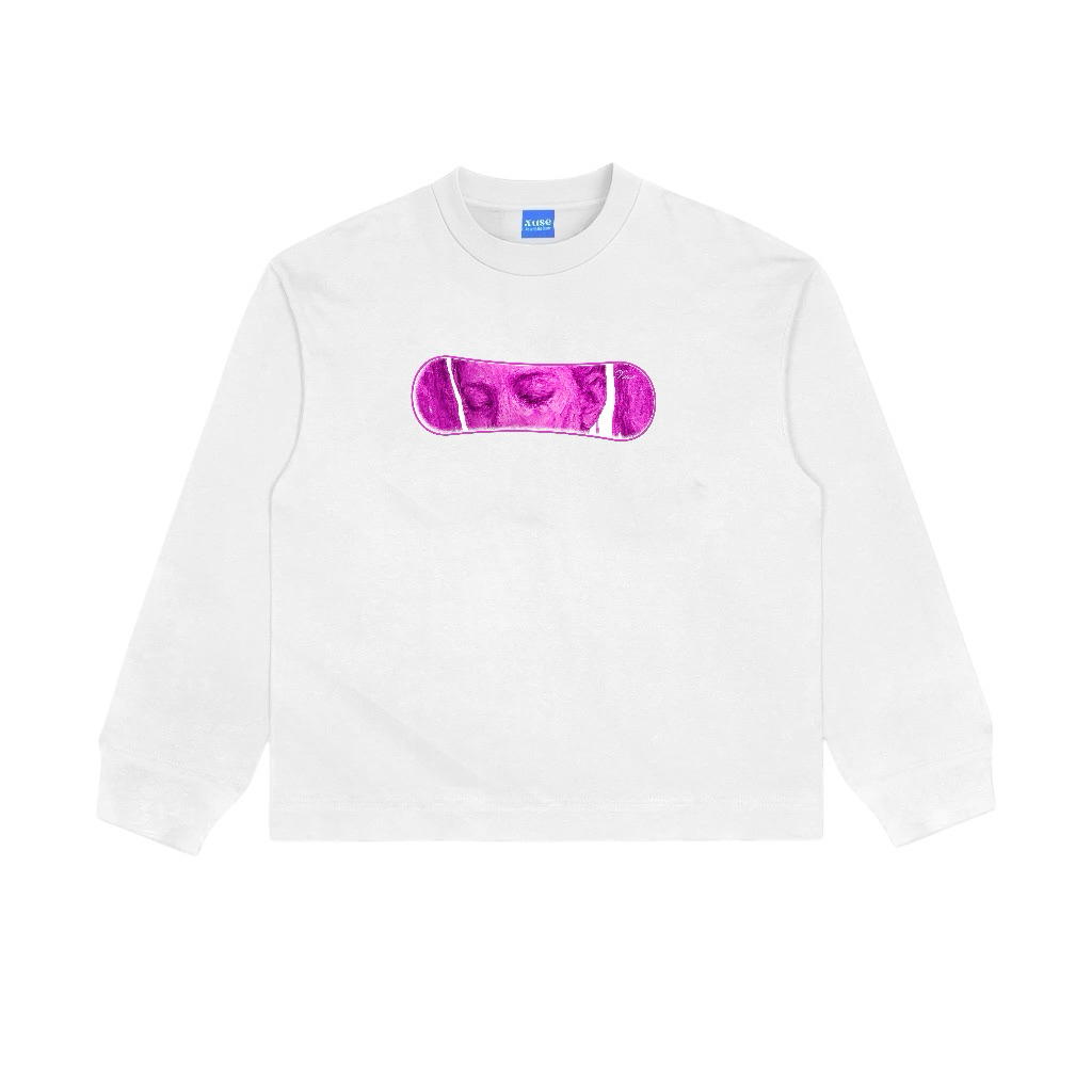 TSHIRT LONGSLEEVE boxy tee "MOM OF BIGBOY"