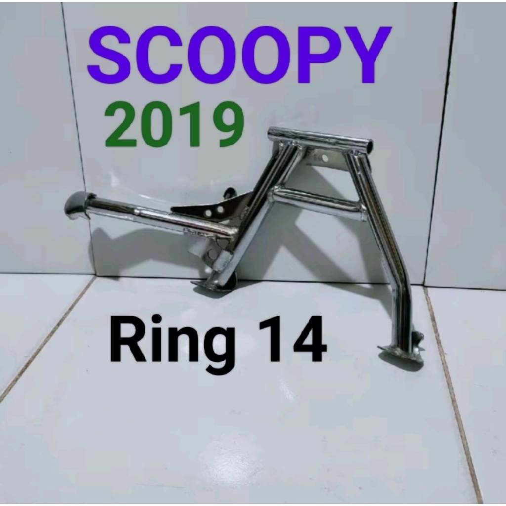 STANDAR TENGAH / STANDAR 2 CHROME SCOOPY 2019 Ring 14