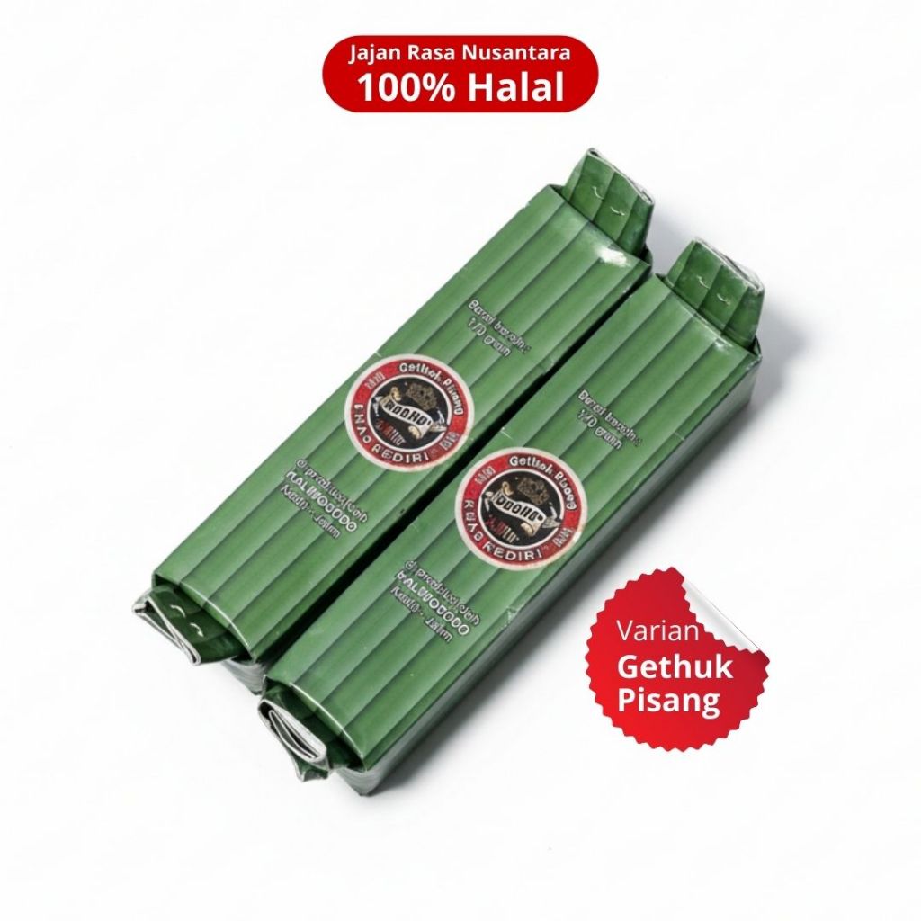 Gethuk Pisang - Camilan Tradisional Khas Kediri - Terbuat Dari Pisang Raja Nangka