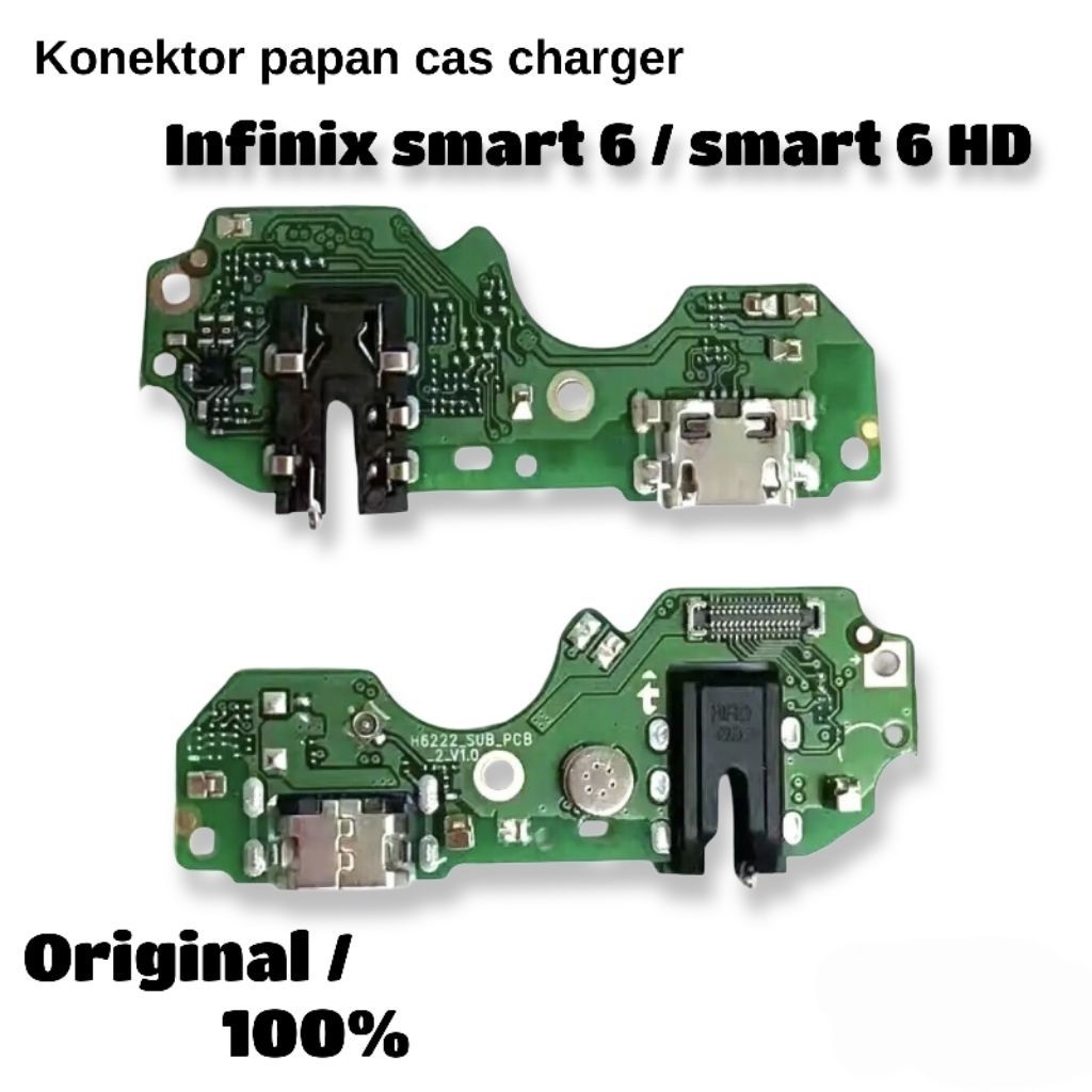 PAPAN CAS INFINIX SMART 6 KONEKTOR CHARGER