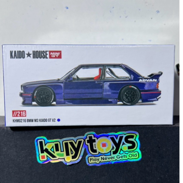 Mini GT x Kaido House 64 BMW M3 Midnight Purple GT V2 KHMG216