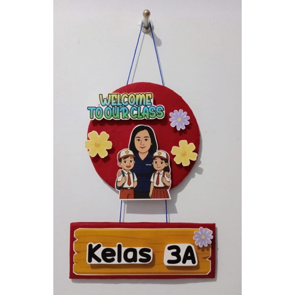 Hiasan Pintu Kelas / hiasan dekorasi kelas / hiasan selamat datang kelas