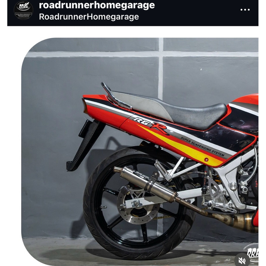 knalpot suzuki rgr 150 racing
