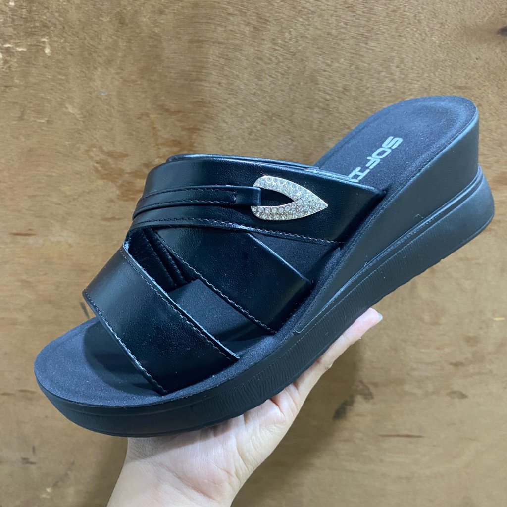 SOFIYA - 6910-90 - SANDAL WEDGES SOFIYA - SANDAL SOFIYA WANITA ORIGINAL