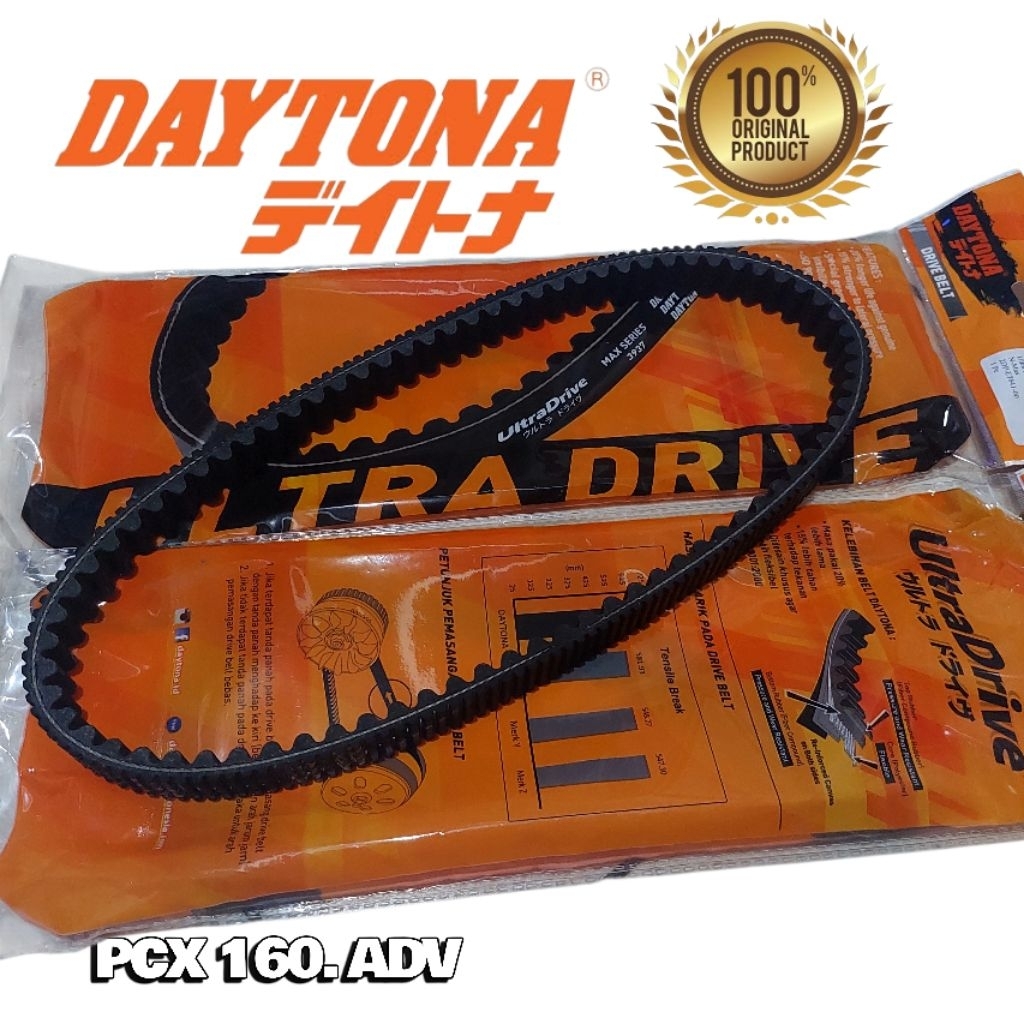 Daytona Racing Vanbelt Vbelt Pcx 160 Adv Asli Original