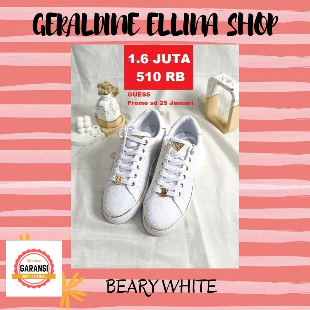 SALE Sepatu sneakers Guess pria original store BEARY