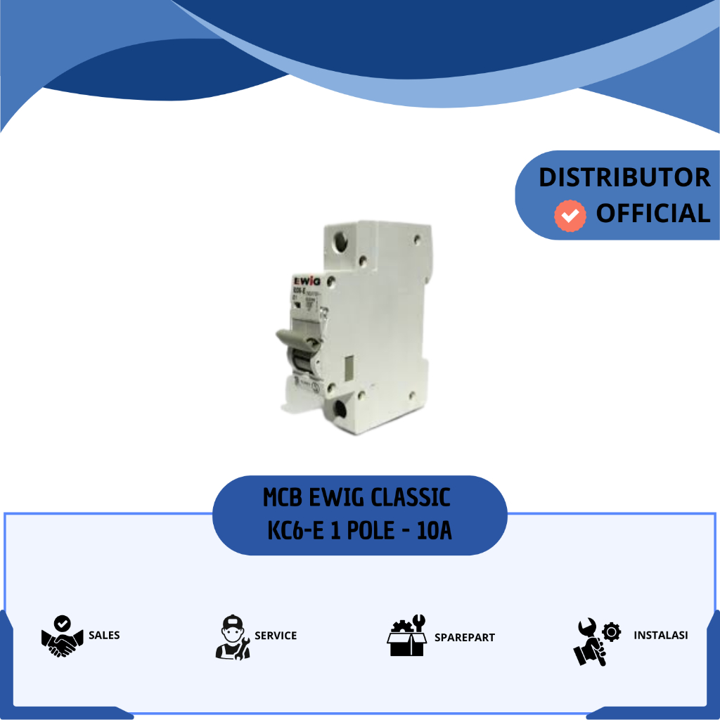 MCB EWIG CLASSIC KC6-E 1 POLE