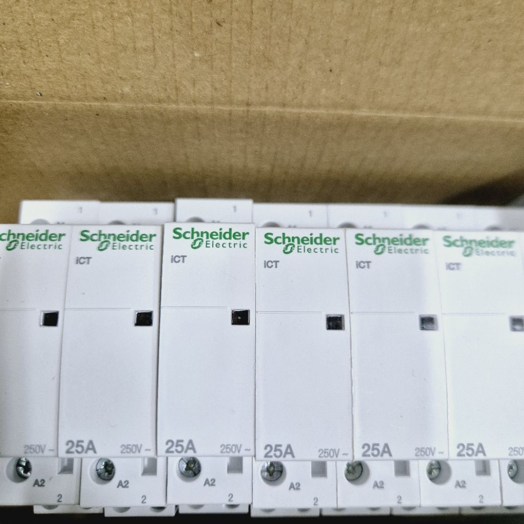 CONTACTOR DIN ICT A9C20731 1PHASE 25A 1NO KONTAKTOR SCHNEIDER