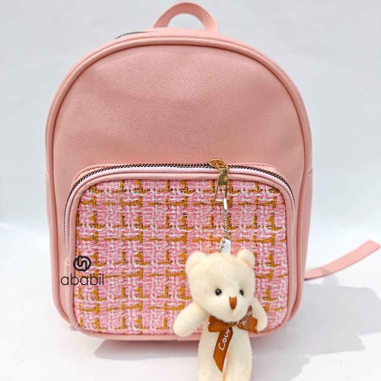 Tas Punggung Toomy - Tas Ransel Mini Korea Style Aesthetic - Ransel Terbaru 2025