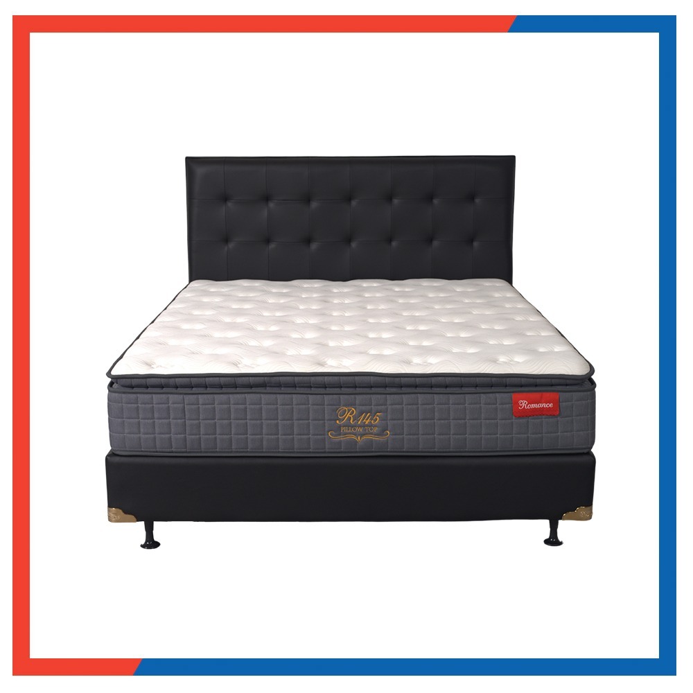 Romance - Kasur R145 Pillowtop (Full Set) Romance Grosir