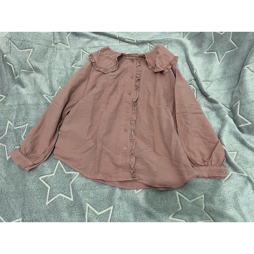 [PRELOVED.] Pink shirt, renda renda
