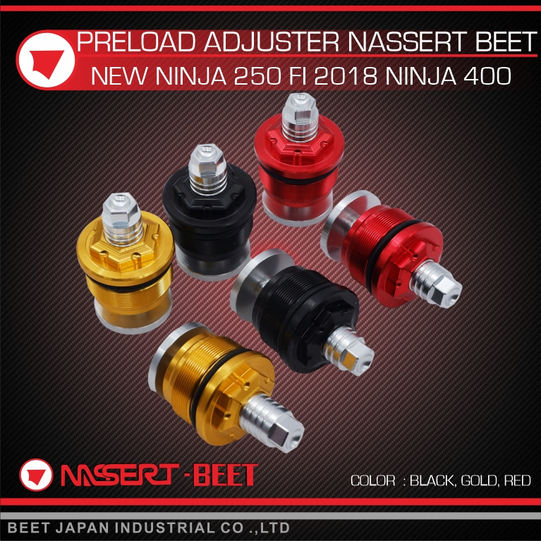 Preload Adjuster Ninja 250r Ninja 250 Fi New Nassert Beet