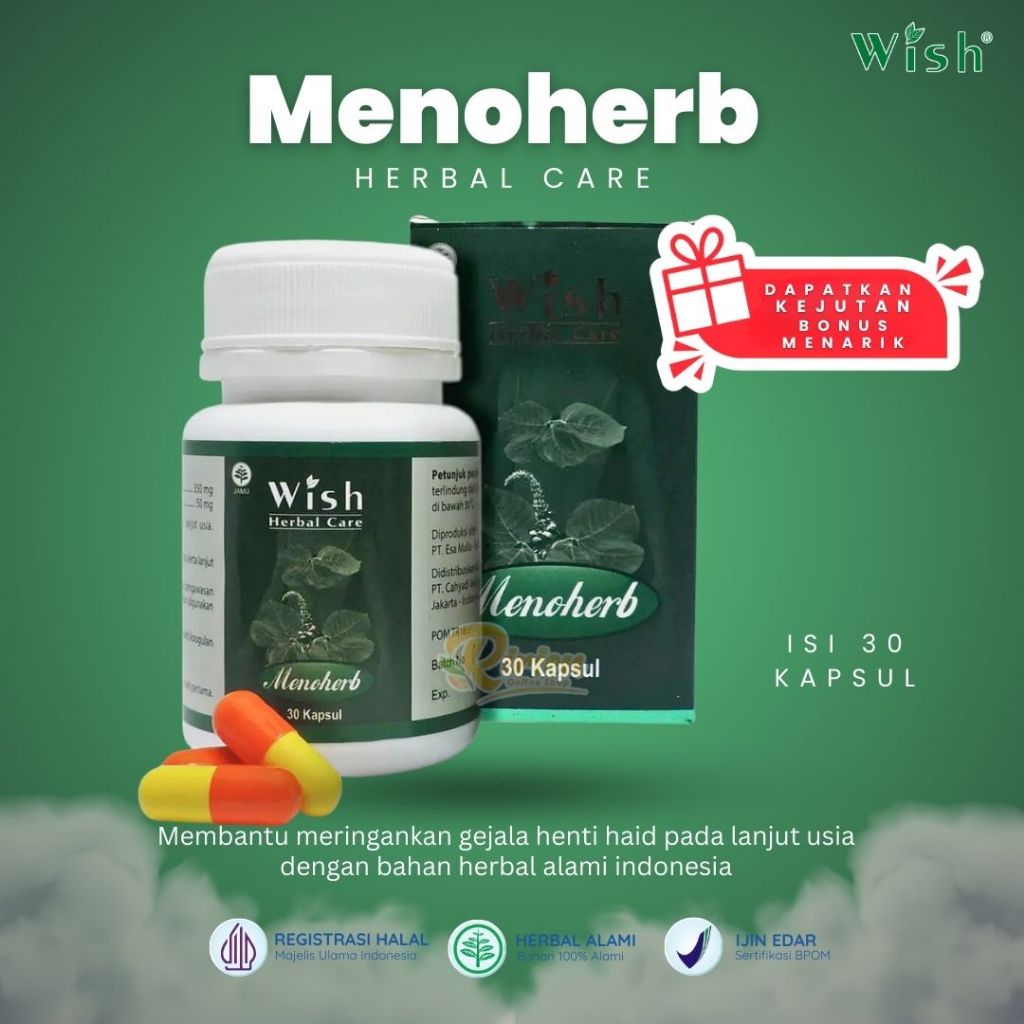Wish MENOHERB Femmilove - Herbal Kewanitaan dr Boyke Dian Nugraha Isi 30 Kapsul