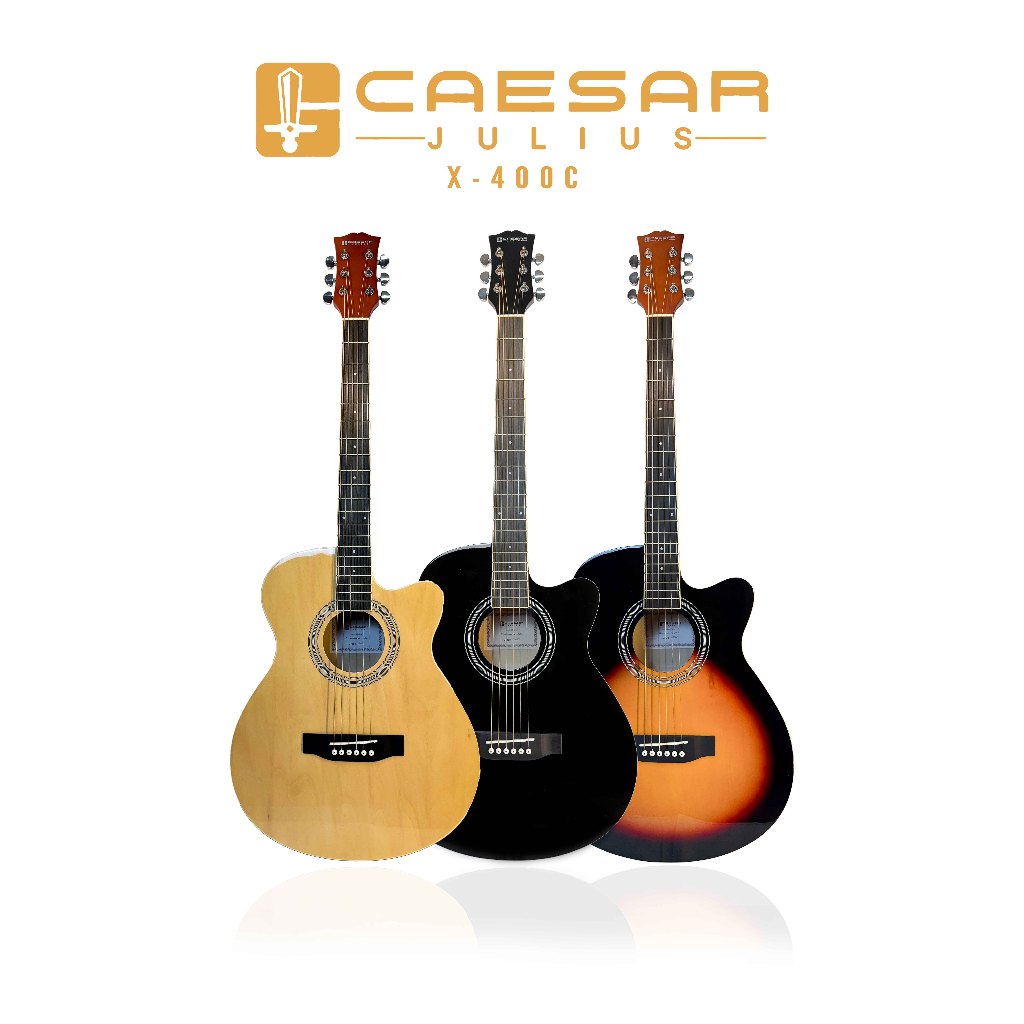 Caesar Julius X-400C Made In China gitar akustik
