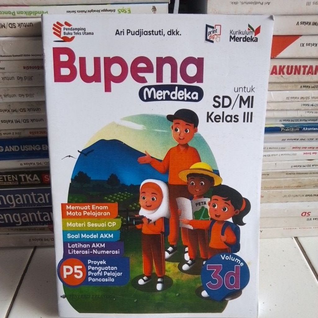 BUPENA MERDEKA UNTUK SD KELAS 3D KURIKULUM MERDEKA