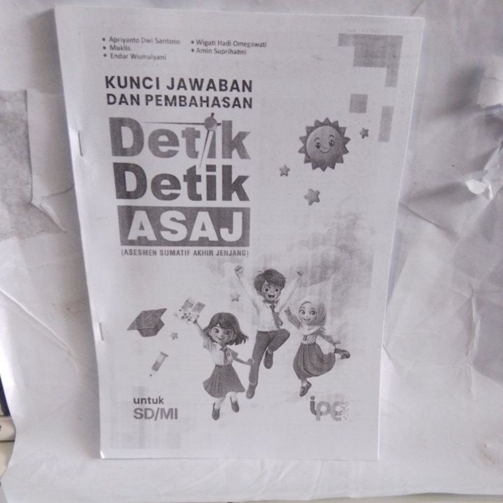 KUNCI JAWABAN DETIK-DETIK TKA MATEMATIKvA DAN BAHASA INDONESIA UNTUK SD/MI
