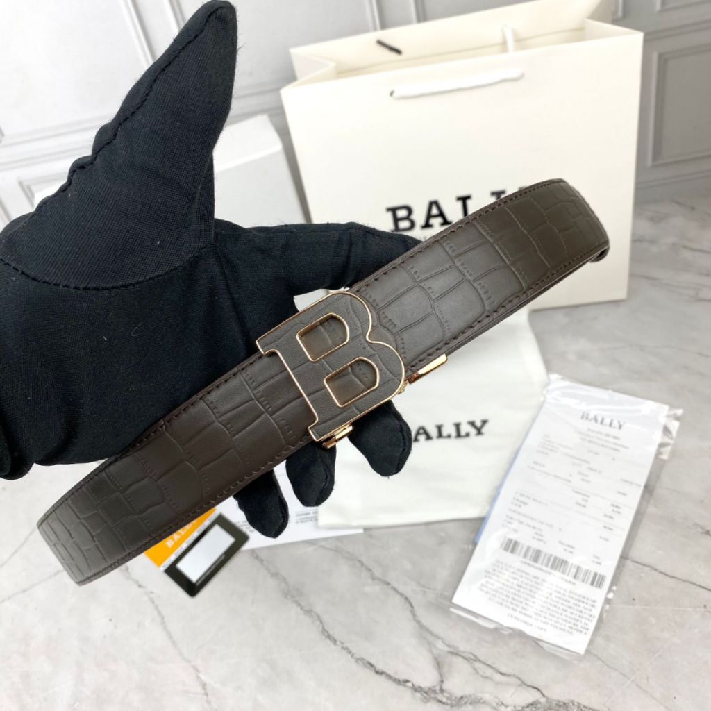 IKAT PINGGANG KULIT PRIA BALLY7774 IMPORT