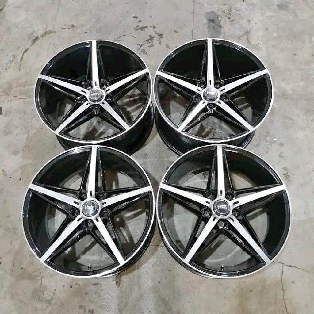 READY VELG SECOND R18 5X114 MURAH LENGKAP BECO HSR