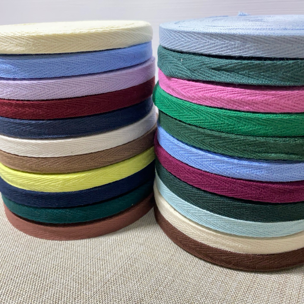 Piterban / Pita Katun Polos Aneka Warna – Bahan Jahit & Craft