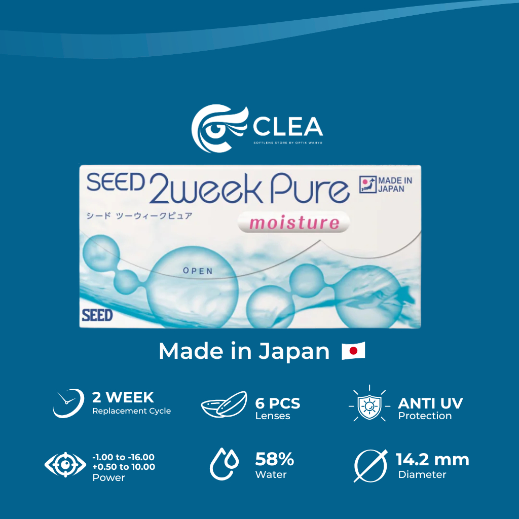 Softlens Bening SEED 2 Weeks Pure Softlens 2 Mingguan