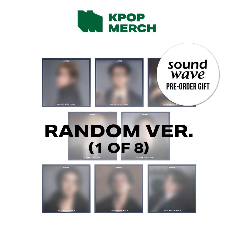 < Soundwave POB > ATEEZ - 13th Mini Album [ Golden Hour part.4 ]_Digipack ver (Random)