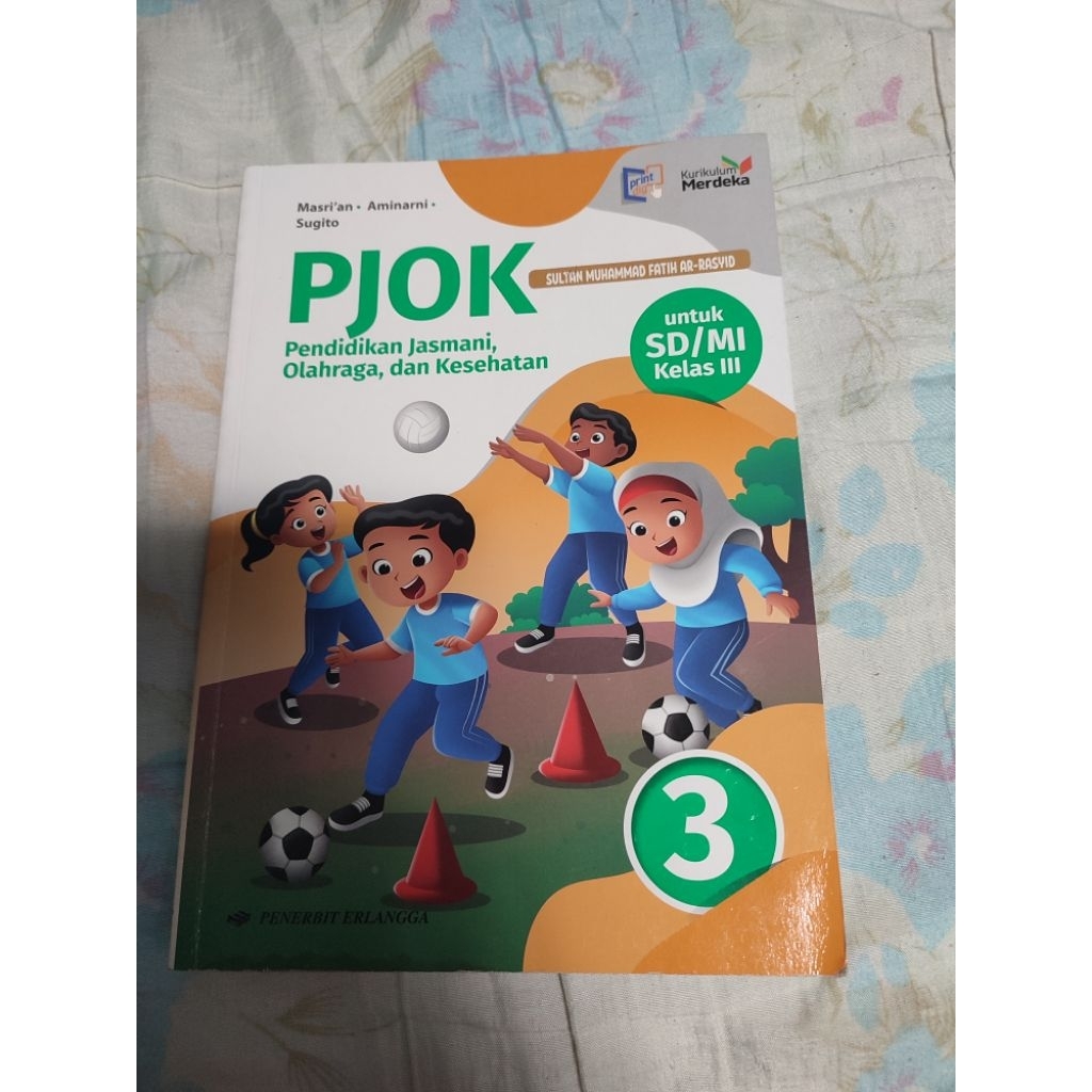 Buku PJOK Erlangga kelas 3 SD