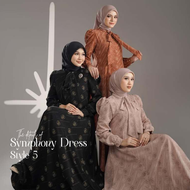 NADHEERA LUXURY Gamis Terbaru Bahan Silk Roberia - ORIGINAL
