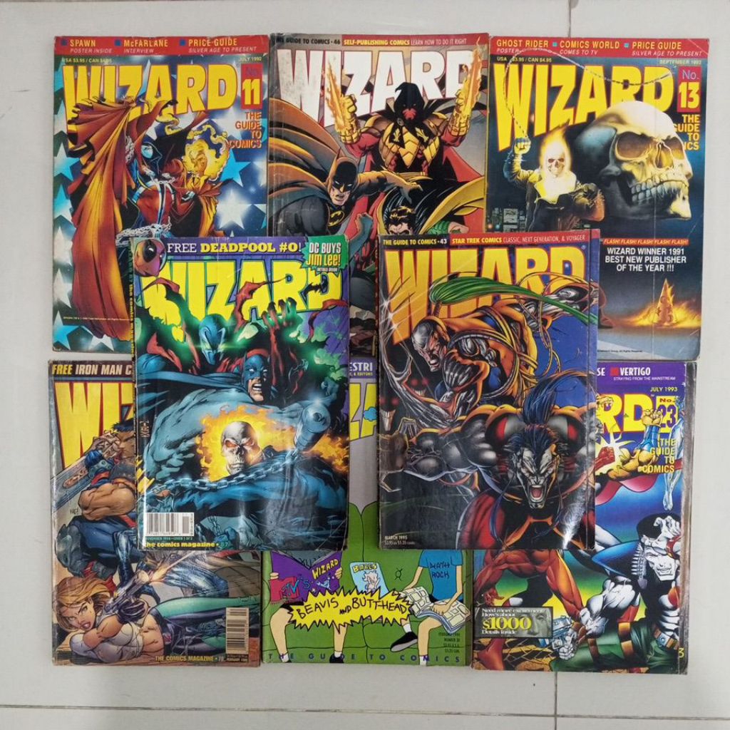 MAJALAH WIZARD SATUAN ORIGINAL