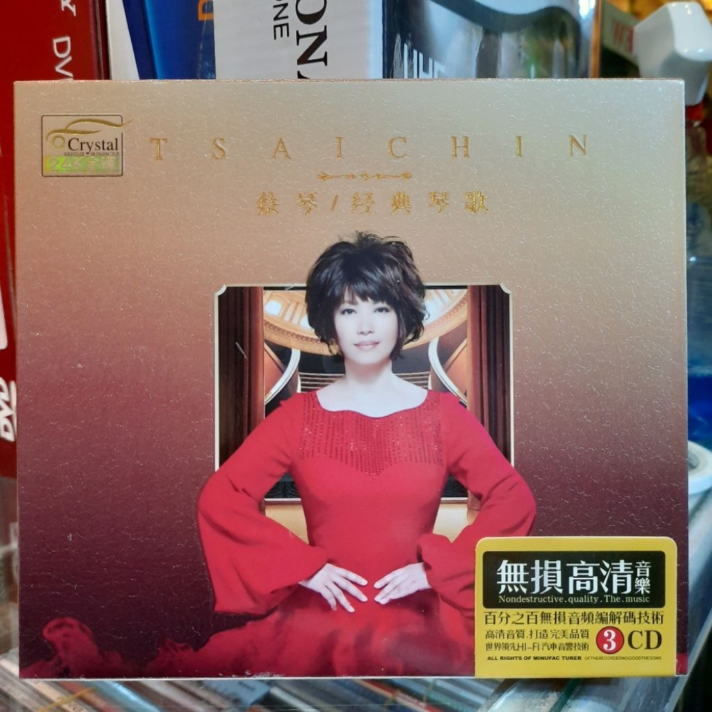 CD. TSAI QIN / TSAI CHIN 3 DISC ORIGINAL